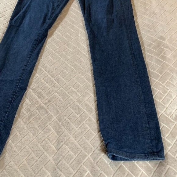 Adriano Goldschmied Womens 29 Denim Jeans Blue Skinny Legging Dark Wash Stretch - Picture 4 of 12